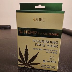 AZURE  Hemp and Hyaluronic Nourishing Face Mask